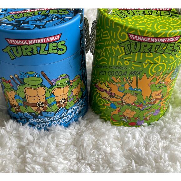 Teenage Mutant Ninja Turtle Chocolate Flavored Hot Cocoa Mixes Set of 2 NEW - Picture 8 of 9